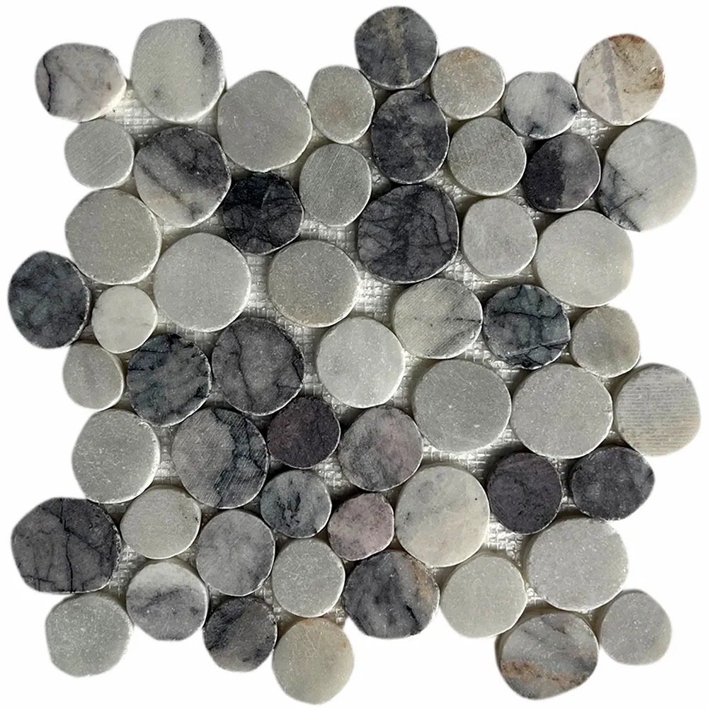 Milas Lilac Moon Mosaic- Pebble Tile Shop